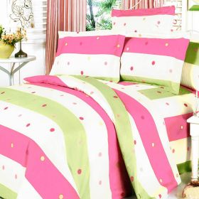 Blancho Bedding - [Colorful Life] Luxury 6PC Mini Bed In A Bag Combo 300GSM (Full Size)