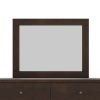 Modern & Contemporary Dresser Mirror Rich Brown